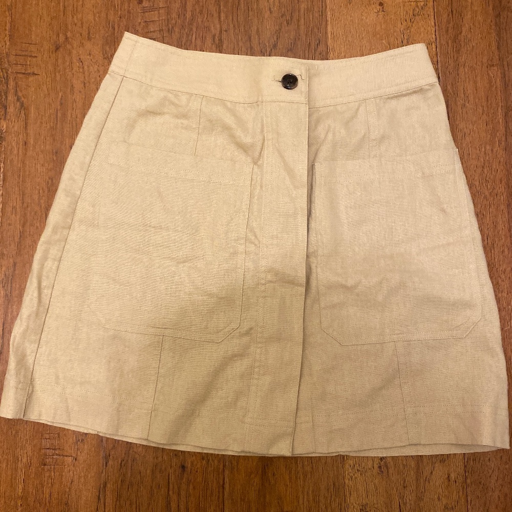 Banana Republic Linen Blend Skirt